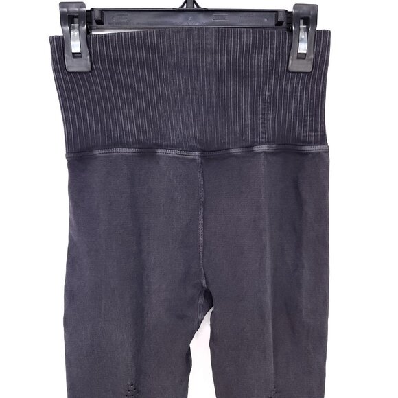 Free People FP Movement Good Karma Leggings Womens XS/S Washed Black - Picture 4 of 12